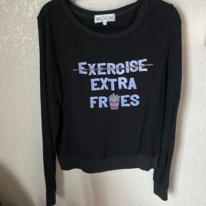 Wildfox sweater - black Large